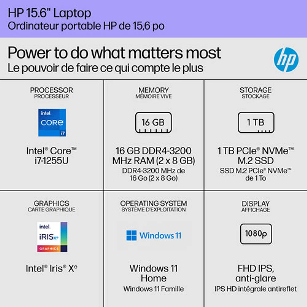 HP 15.6" Laptop