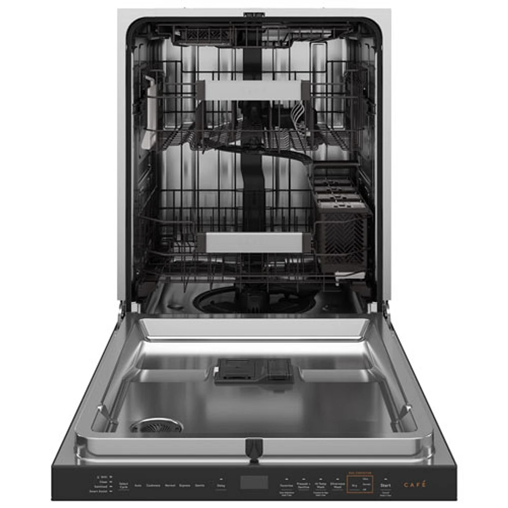 Café Customizable Professional 24" 39dB Built-In Dishwasher (CDP888M5VS5) - Platinum Glass