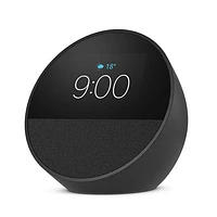 Réveille-matin intelligent Echo Spot d'Amazon avec Alexa