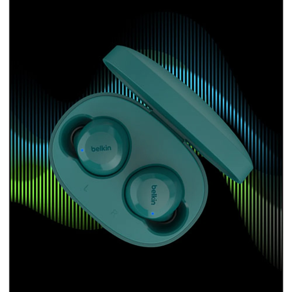 Belkin SoundForm Bolt In-Ear True Wireless Earbuds -Teal