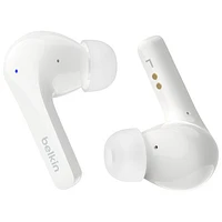 Belkin SoundForm Motion In-Ear Sound Isolating True Wireless Earbuds - White