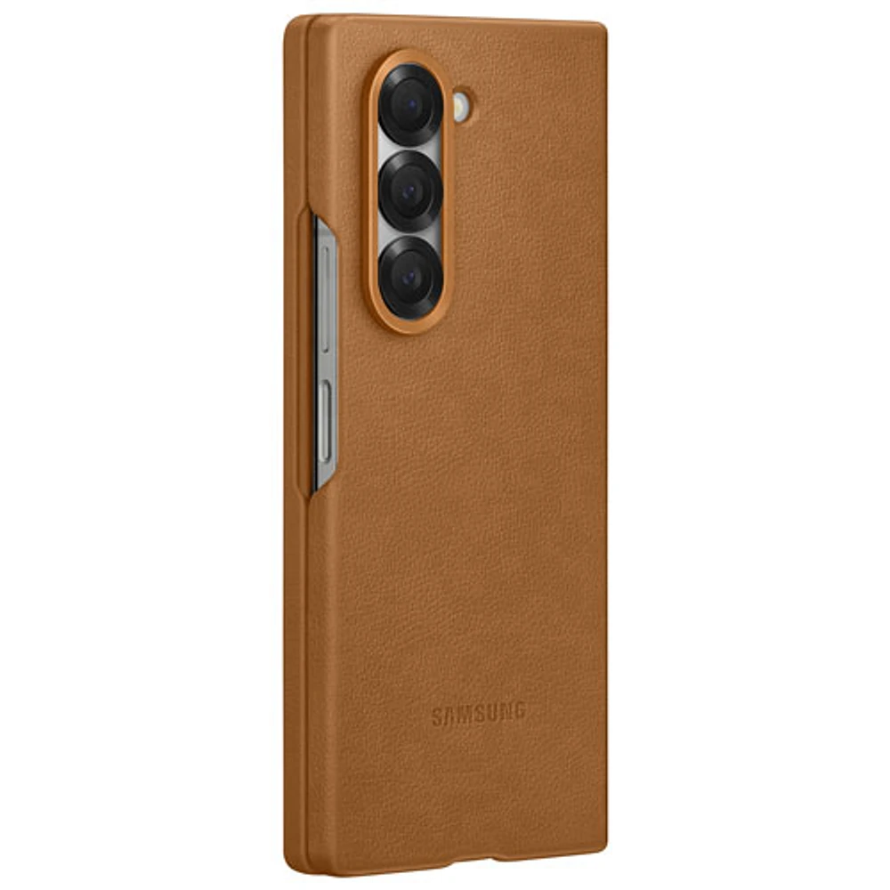 Samsung Kindsuit Fitted Hard Shell Case for Galaxy Z Fold6 - Brown