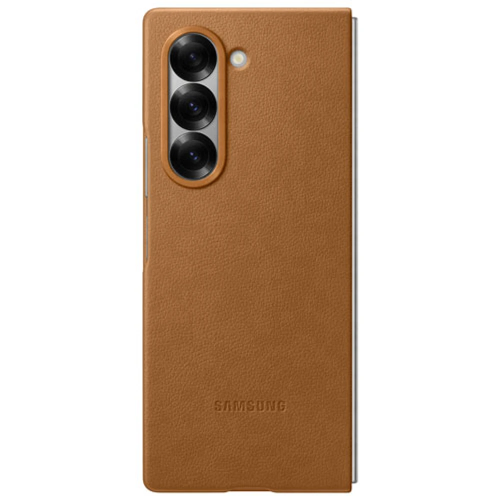 Samsung Kindsuit Fitted Hard Shell Case for Galaxy Z Fold6 - Brown