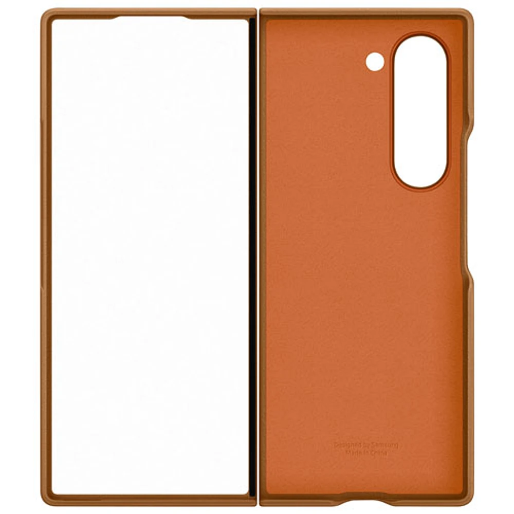 Samsung Kindsuit Fitted Hard Shell Case for Galaxy Z Fold6 - Brown