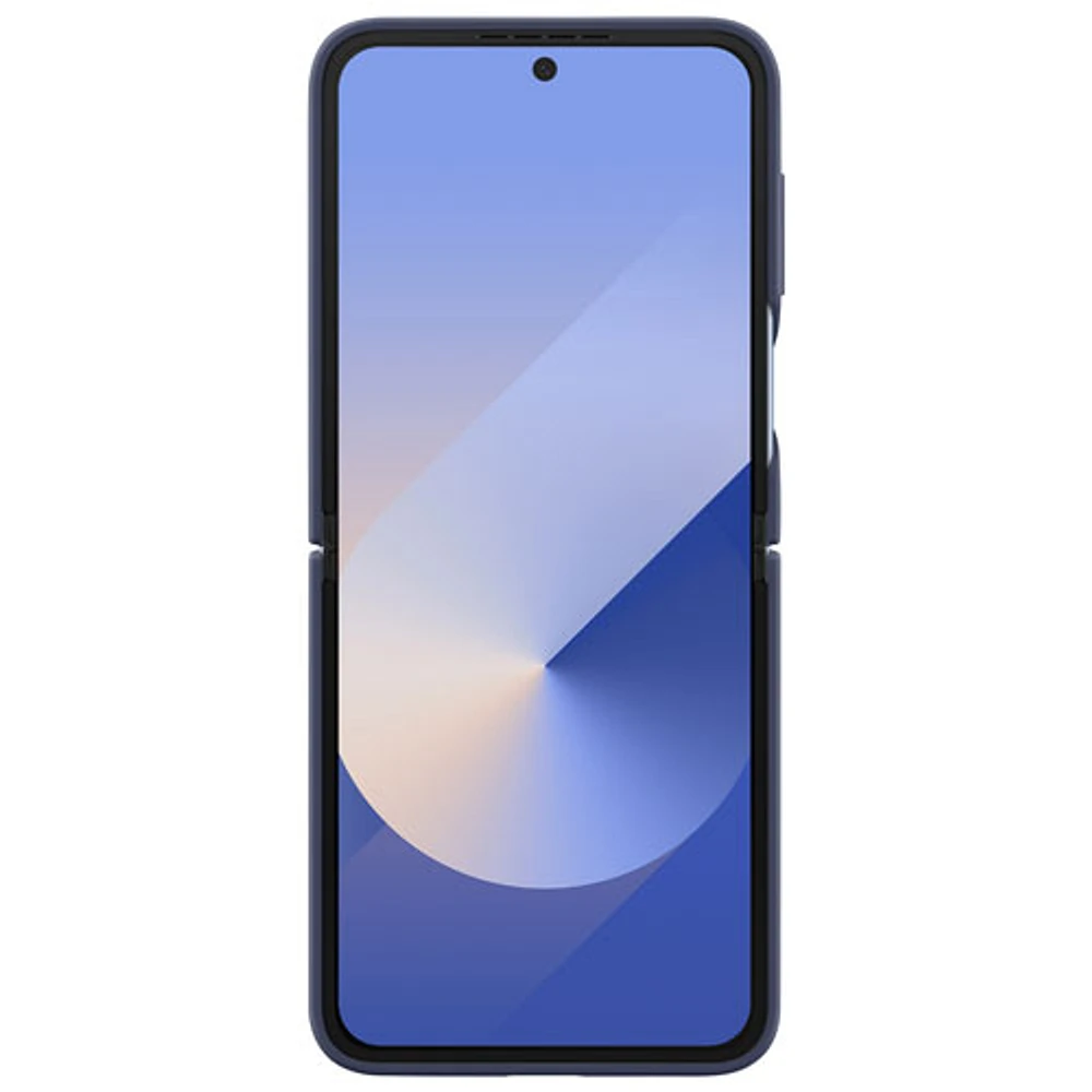 Étui en silicone Ring de Samsung pour Galaxy Z Flip6 de Samsung - Bleu marine