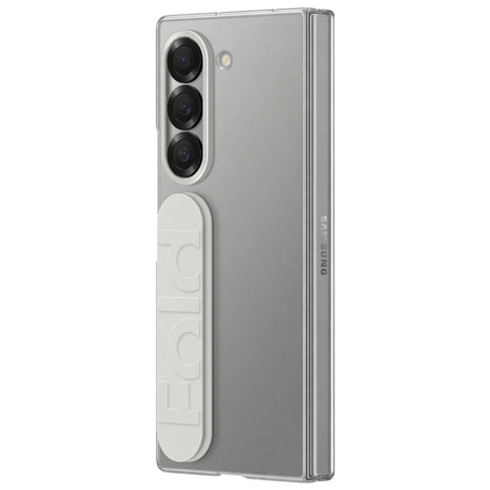 Samsung Clear Grip Case with Strap for Galaxy Z Fold6 - Clear