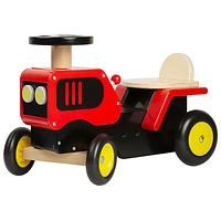 Bigjigs Wooden Ride On Toy Tractor