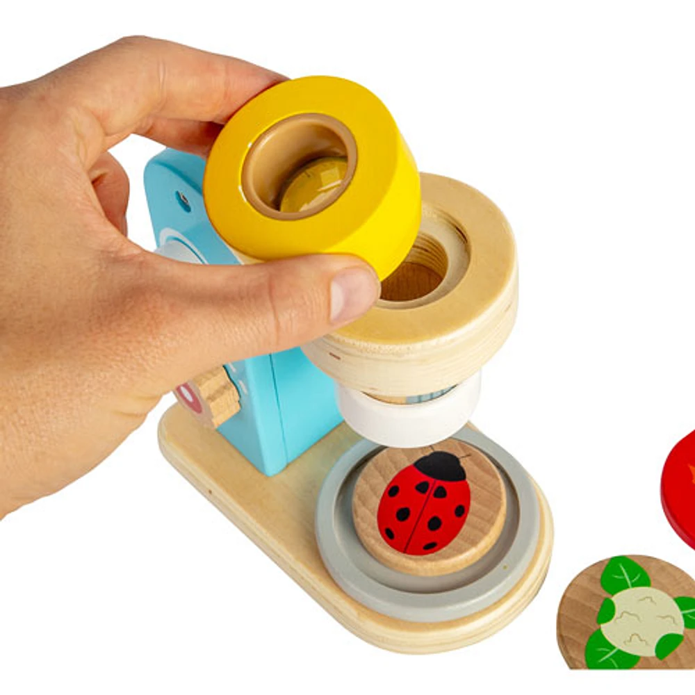 Microscope en bois de Bigjigs