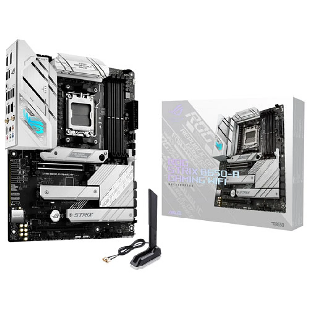 Asus ROG Strix B650-A Gaming Wi-Fi 6E AM5 Motherboard for AMD Ryzen 7000 Series CPUs