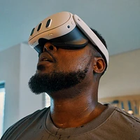 Refurbished (Excellent) - Meta Quest 3 512GB VR Headset with Touch Plus Controllers - White
