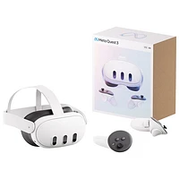 Refurbished (Excellent) - Meta Quest 3 512GB VR Headset with Touch Plus Controllers - White