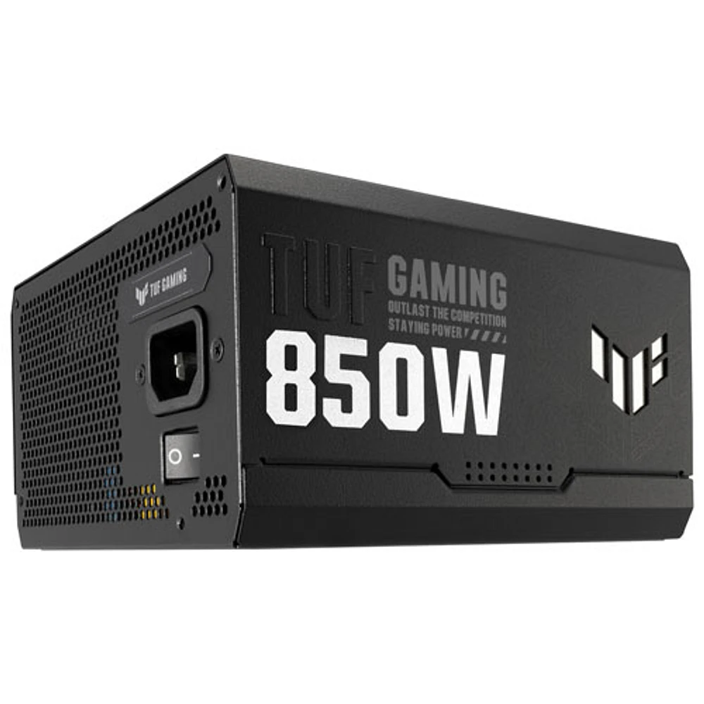 ASUS Tuff-Gaming 850-Watt ATX 3.0 Gold Power Supply - Black