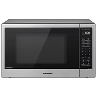 Panasonic Genius 1.2 Cu. Ft. Inverter Microwave (NNST67KSC) - Silver