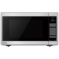 Panasonic Genius 1.3 Cu. Ft. Inverter Microwave (NNSC669SC) - Silver