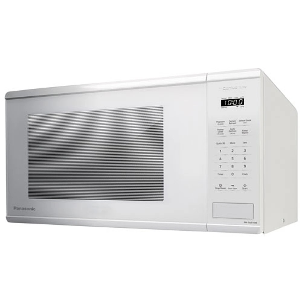 Panasonic Genius 1.3 Cu. Ft. Microwave (NNSG676WC) - White