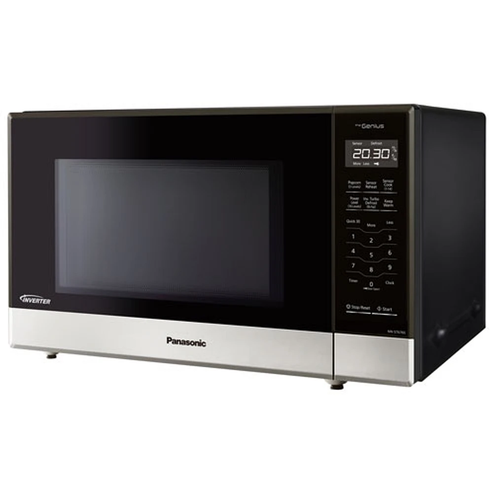 Panasonic Genius 1.2 Cu. Ft. Inverter Microwave (NNST676SC) - Silver