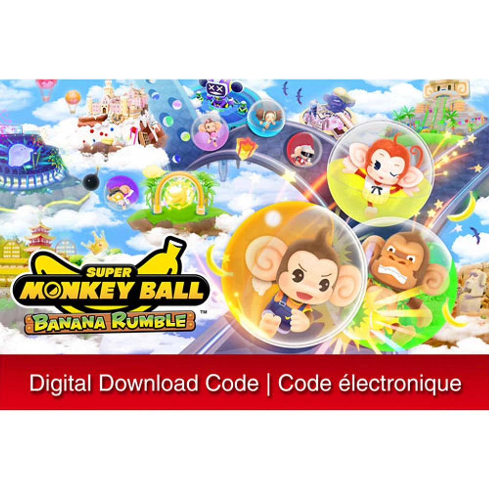 Super Monkey Ball: Banana Rumble (Switch) - Téléchargement numérique