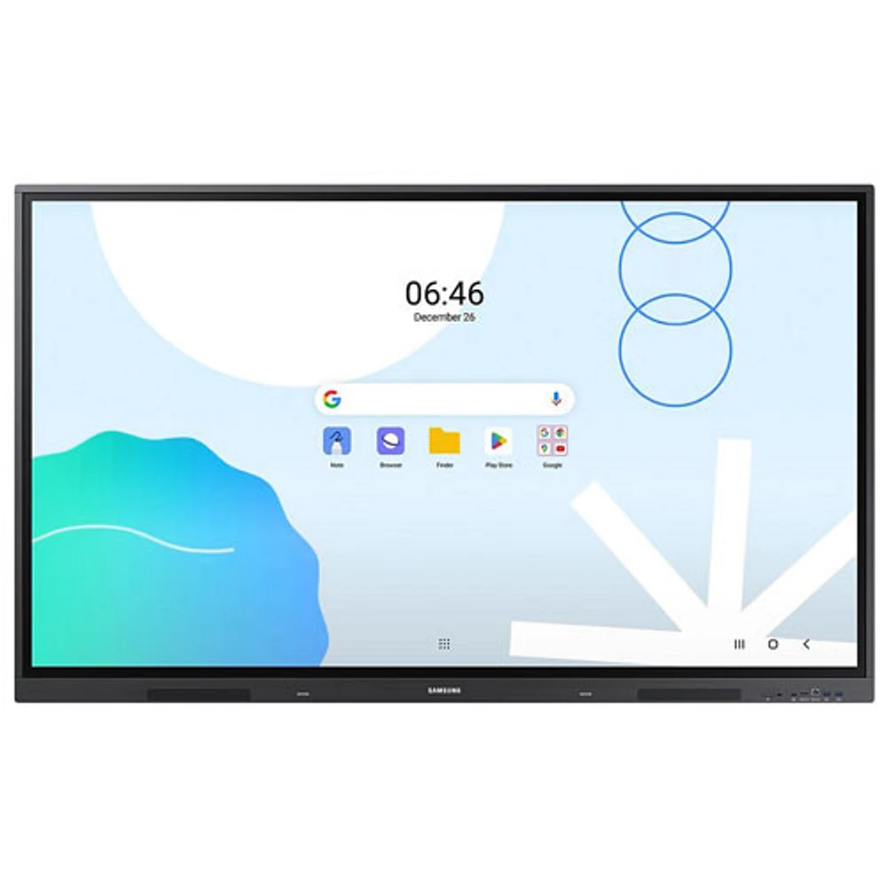 Samsung WAD 86" 4K UHD Android OS Interactive Display (LH86WADWLGCXZA) - Space Grey