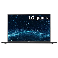 LG Gram 16" Laptop - Obsidian Black (Intel Core﻿ i7-1360P/16GB RAM/1TB SSD/Win 11 Home)