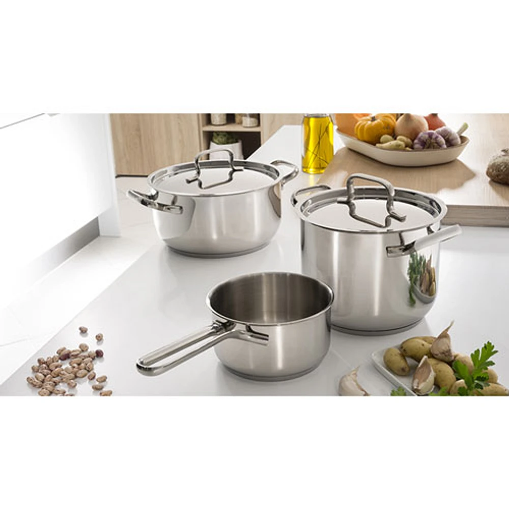 Lagostina 24-Piece Stainless Steel Cookware Set - Silver