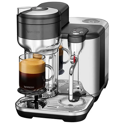 Nespresso Vertuo Creatista Pod Espresso Machine by Breville - Black Stainless Steel