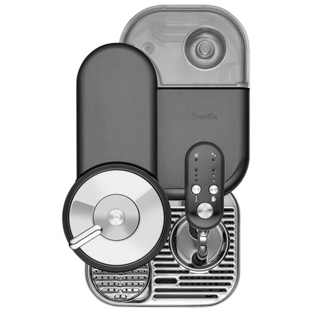 Nespresso Vertuo Creatista Pod Espresso Machine by Breville - Black Stainless Steel