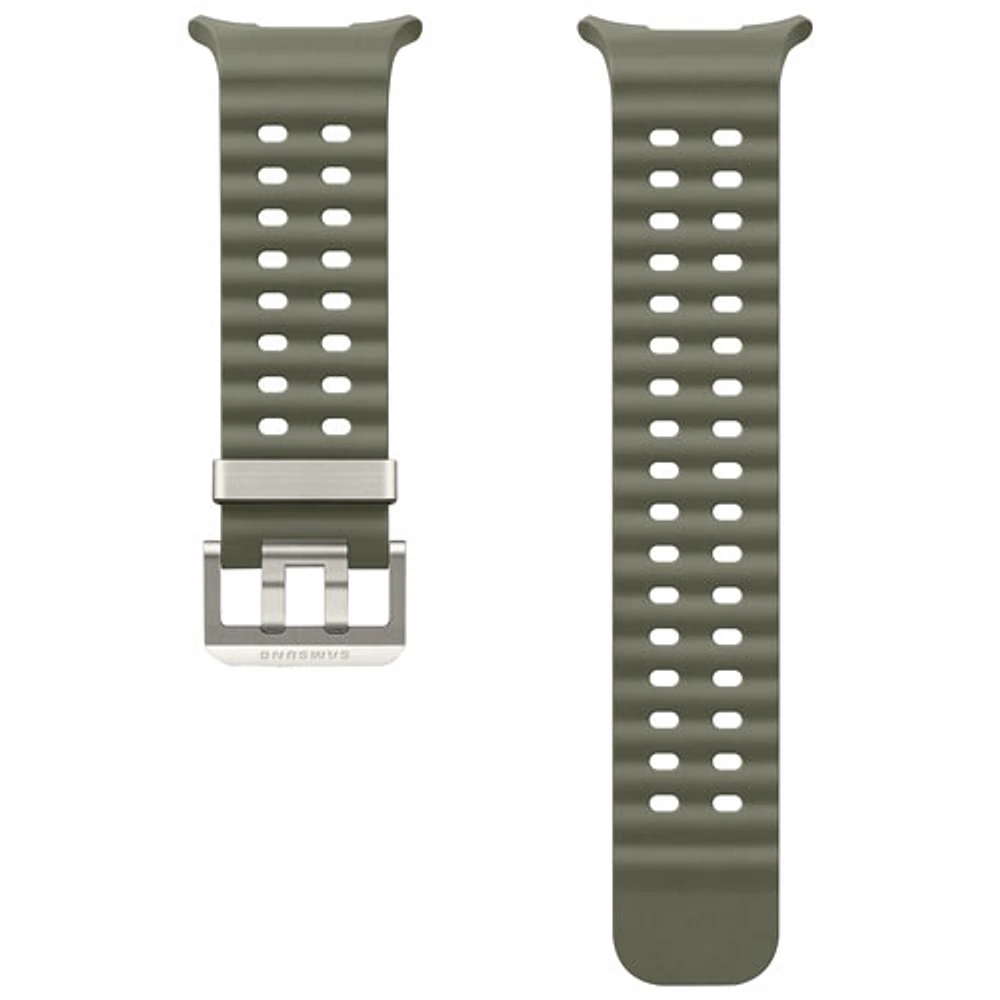Bracelet X2 Marine de Samsung pour montre Galaxy Watch - Moyen/Grand - Vert forêt