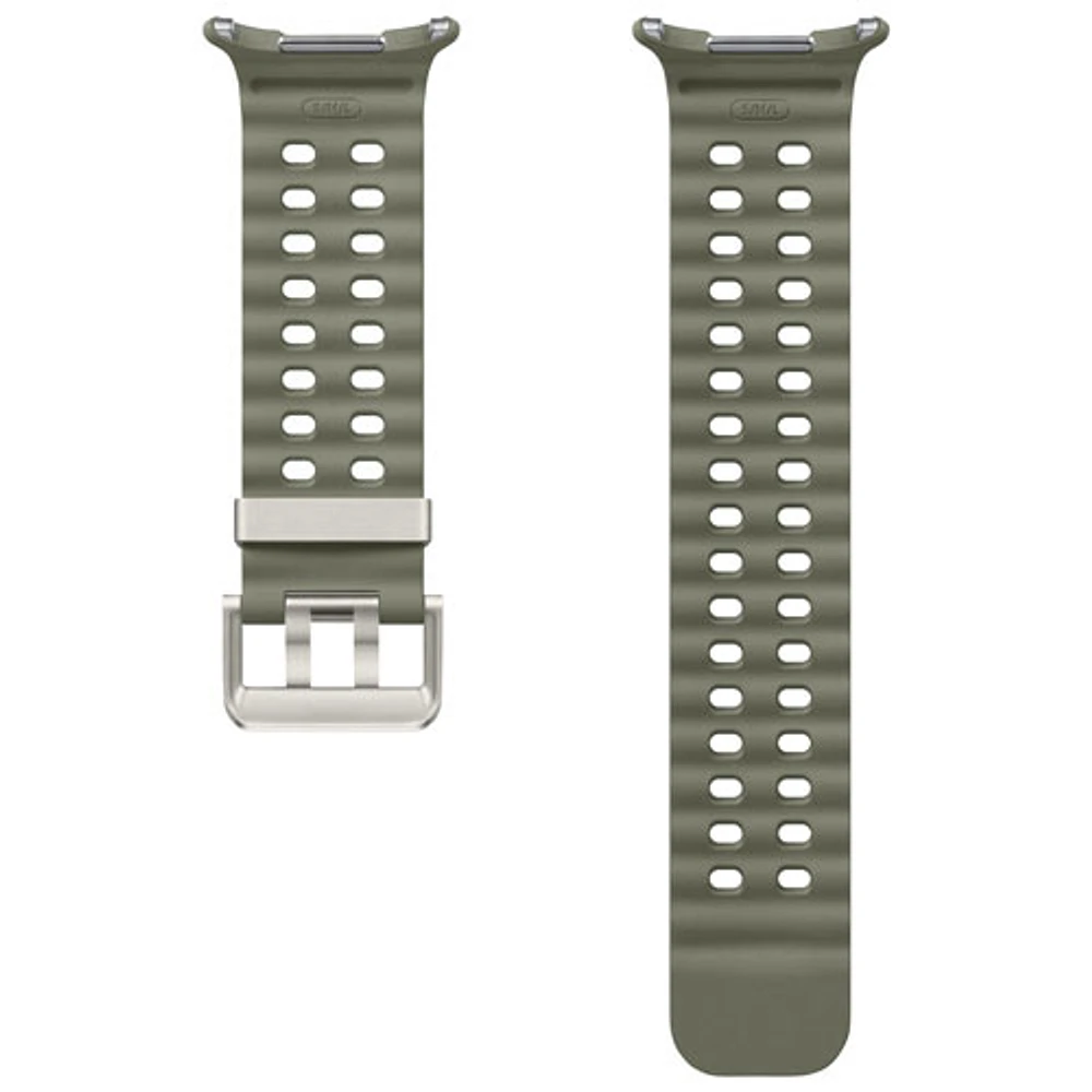 Bracelet X2 Marine de Samsung pour montre Galaxy Watch - Moyen/Grand - Vert forêt