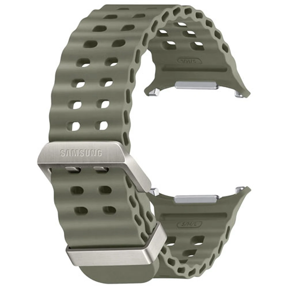Bracelet X2 Marine de Samsung pour montre Galaxy Watch - Moyen/Grand - Vert forêt
