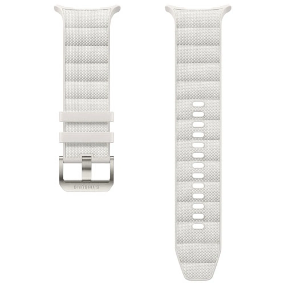 Bracelet X2 PeakForm de Samsung pour montre Galaxy Watch - Moyen/Grand - Sable blanc