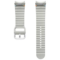 Bracelet sport de Samsung pour montre Galaxy Watch - Moyen/Grand - Argenté