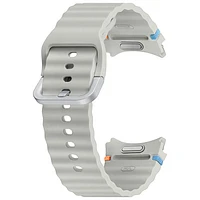 Bracelet sport de Samsung pour montre Galaxy Watch - Moyen/Grand - Argenté