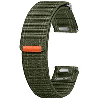 Bracelet en tissu ajustable de Samsung pour montre Galaxy Watch - Moyen/Grand - Vert