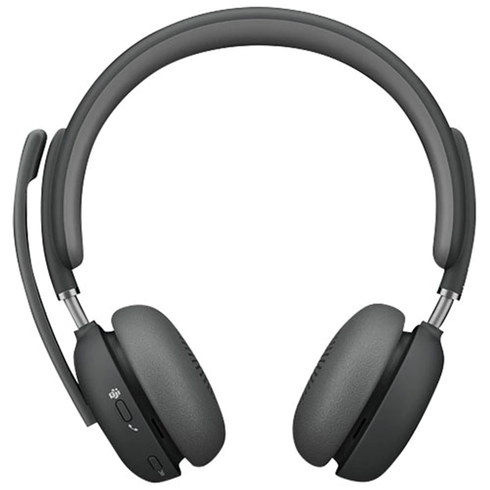 Casque d'écoute Bluetooth sans fil Zone 2 avec microphone de Logitech - Graphite