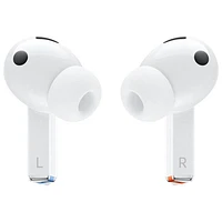 Écouteurs boutons 100 % sans fil à suppression du bruit Galaxy Buds3 Pro de Samsung - Blanc