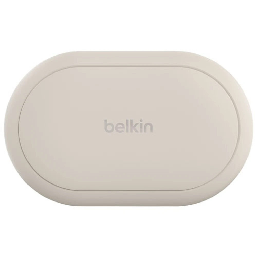 Belkin SoundForm ClearFit Open-Ear True Wireless Earbuds - Sand