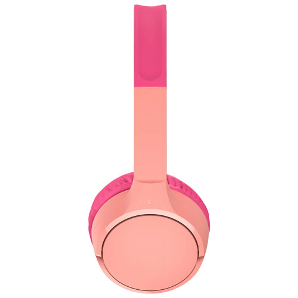 Belkin SoundForm Mini Kids On-Ear Bluetooth Headphones - Pink