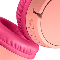 Belkin SoundForm Mini Kids On-Ear Bluetooth Headphones - Pink