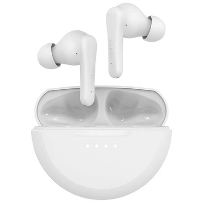 Belkin SoundForm Rhythm In-Ear True Wireless Earbuds - White