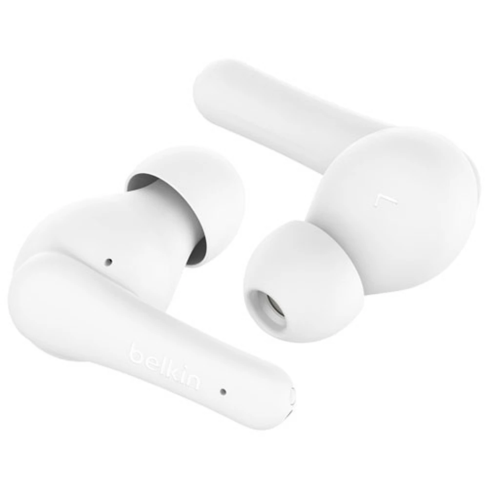 Belkin SoundForm Rhythm In-Ear True Wireless Earbuds - White