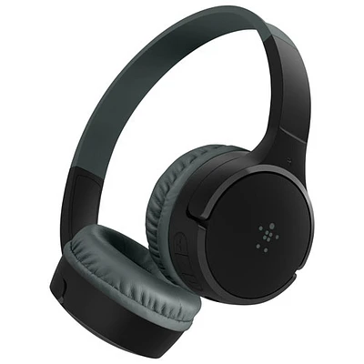 Casque d'écoute Bluetooth SoundForm Mini Kids de Belkin - Noir