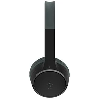 Casque d'écoute Bluetooth SoundForm Mini Kids de Belkin - Noir