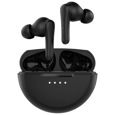 Écouteurs boutons 100 % sans fil SoundForm Rhythm de Belkin - Noir