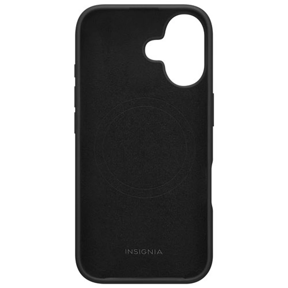 Insignia Fitted Soft Shell Case for iPhone 16 - Black - Only at Best Buy