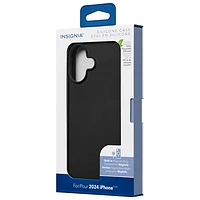 Insignia Fitted Soft Shell Case for iPhone 16 - Black - Only at Best Buy