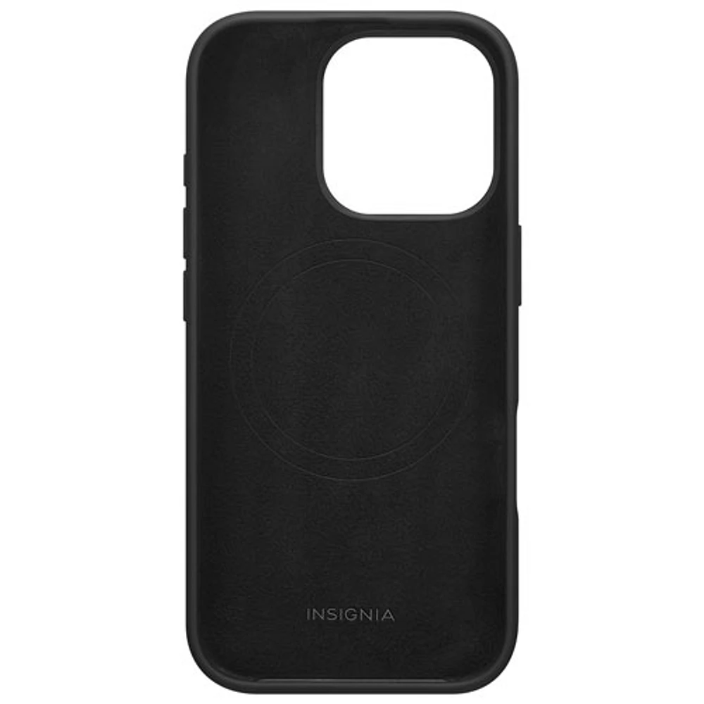 Étui souple ajusté d'Insignia pour iPhone 16 Pro - Noir - Exclusivité de Best Buy