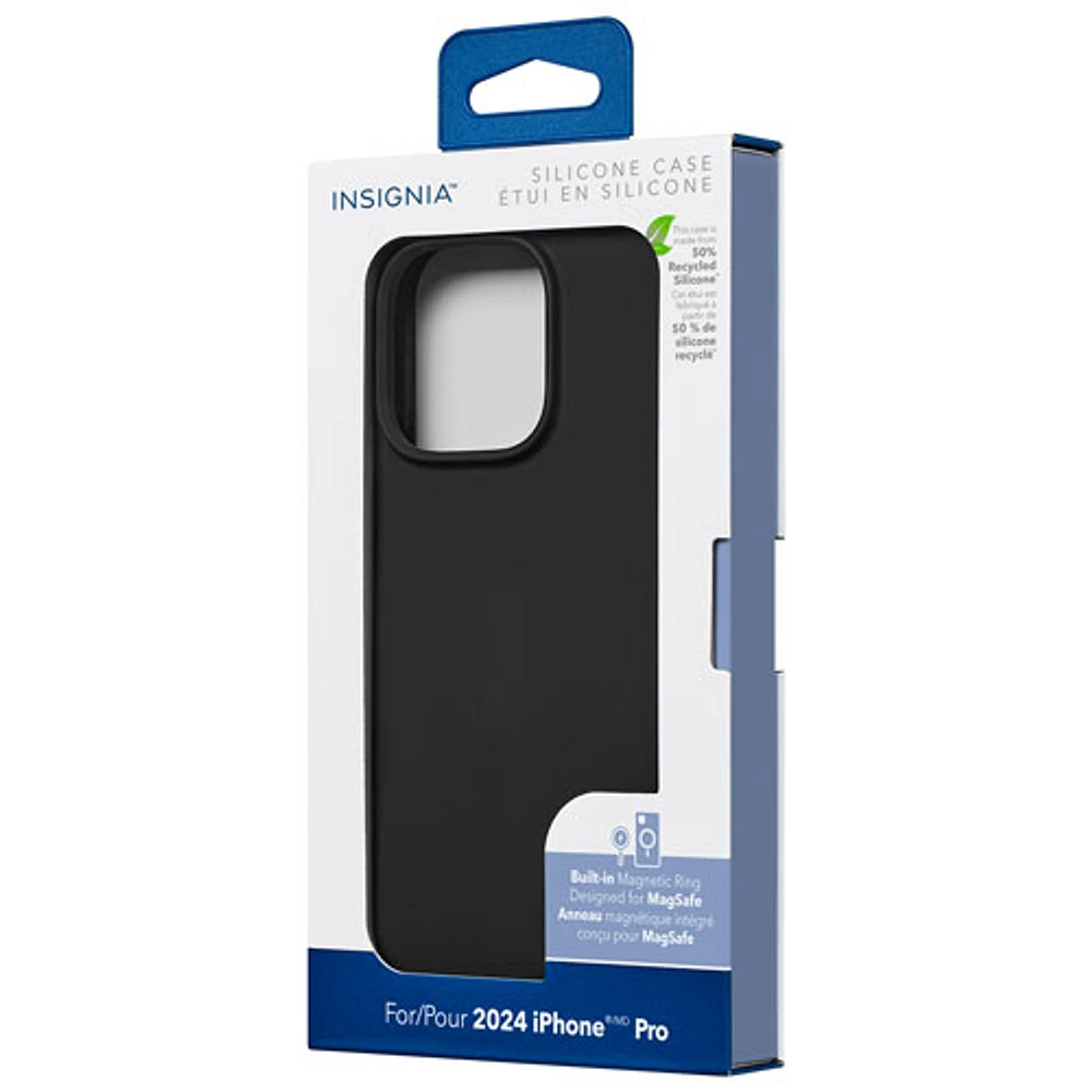 Insignia Fitted Soft Shell Case for iPhone 16 Pro - Black - Only at Best Buy