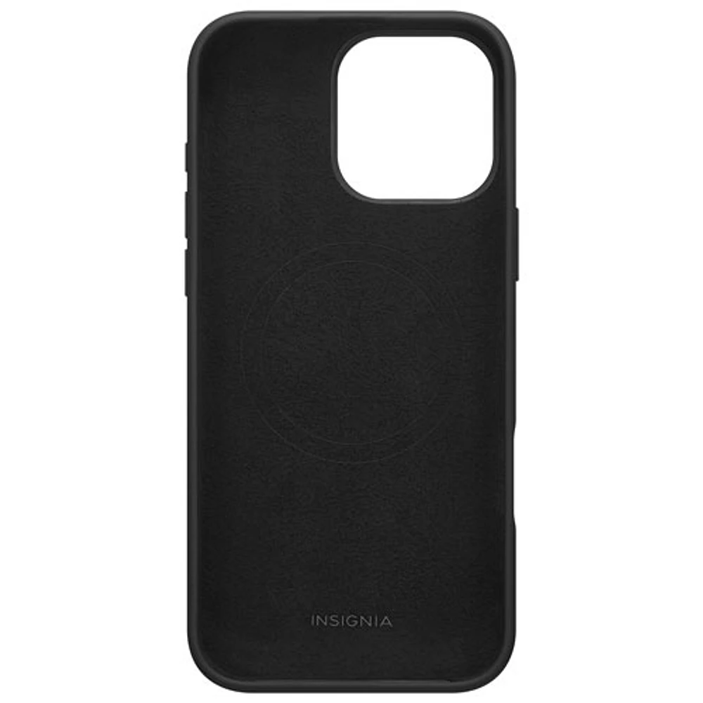 Étui souple ajusté d'Insignia pour iPhone 16 Pro Max - Noir - Exclusivité de Best Buy