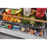 Kitchenaid 36" 26 Cu. Ft. French Door Refrigerator w/ Water & Ice Dispenser (KRMF536RPS) - Stainless