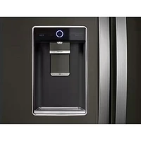 Whirlpool 36" 23.8 Cu. Ft. French Door Refrigerator with Water & Ice Dispenser (WRFC9636RV) - Black Stainless Steel